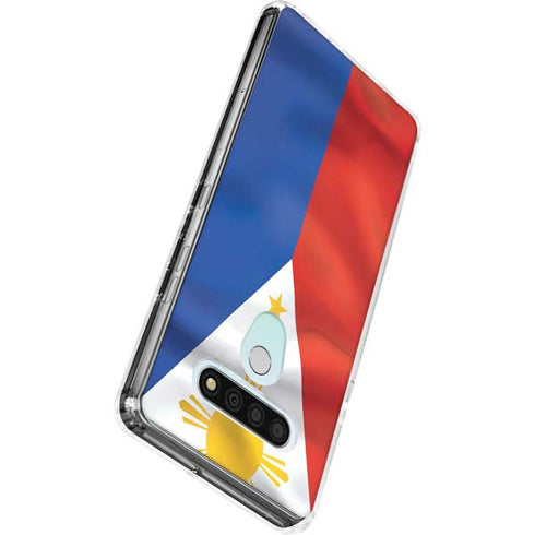 Philippines Flag LG Stylo 6 Clear Case