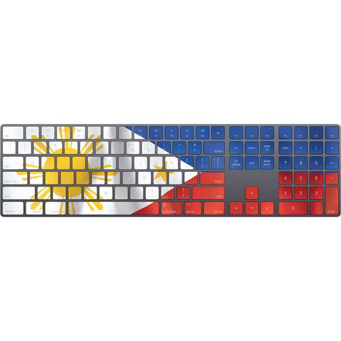 Philippines Flag Magic Keyboard with Numeric Keypad Skin