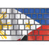 Philippines Flag Magic Keyboard with Numeric Keypad Skin