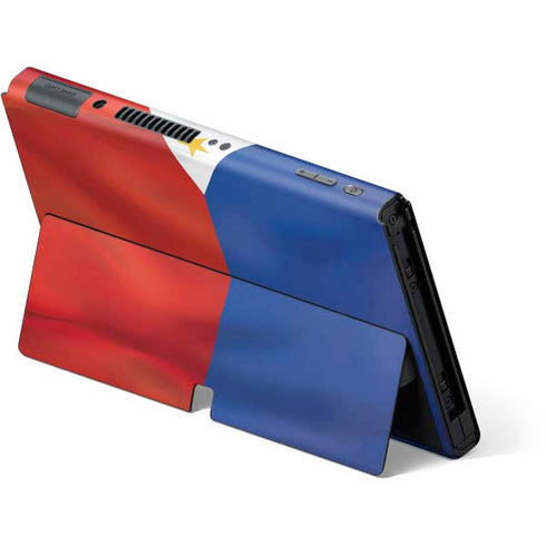 Philippines Flag Nintendo Switch OLED (2021) Skin