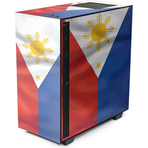 Philippines Flag NZXT H510 Compact ATX Mid-Tower Case Skin