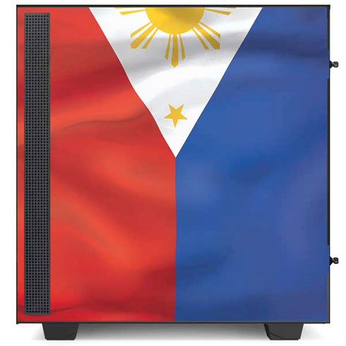 Philippines Flag NZXT H510 Compact ATX Mid-Tower Case Skin