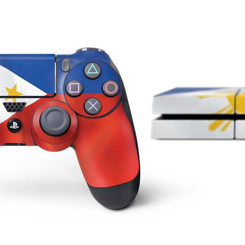 Philippines Flag PS4 Console and Controller Bundle Skin