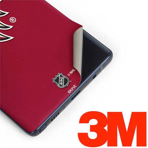 NHL Arizona Coyotes Solid Background Galaxy Note 9 Skin