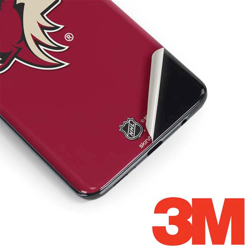 NHL Arizona Coyotes Solid Background Galaxy S9 Plus Skin