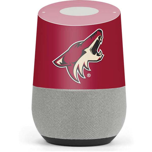 NHL Arizona Coyotes Solid Background Google Home Skin