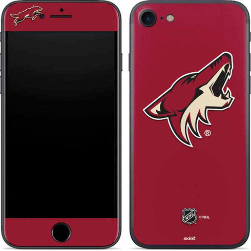 NHL Arizona Coyotes Solid Background iPhone 7 Skin