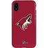 NHL Arizona Coyotes Solid Background iPhone XR Pro Case