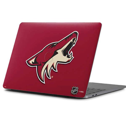 NHL Arizona Coyotes Solid Background Apple MacBook Pro 13-inch Skin