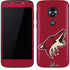 NHL Arizona Coyotes Solid Background Moto E5 Play Skin