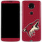 NHL Arizona Coyotes Solid Background Moto E5 Plus Skin