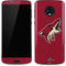 NHL Arizona Coyotes Solid Background Moto G6 Skin