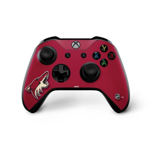 NHL Arizona Coyotes Solid Background Xbox One X Bundle Skin