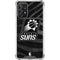 NBA Phoenix Suns Black Animal Print Galaxy A72 5G Clear Case