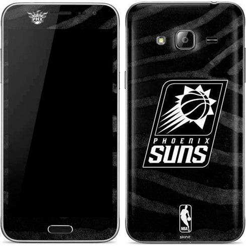 NBA Phoenix Suns Black Animal Print Galaxy J3 Skin