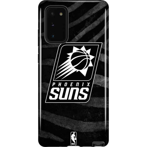 NBA Phoenix Suns Black Animal Print Galaxy Note20 5G Pro Case