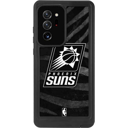 NBA Phoenix Suns Black Animal Print Galaxy Note20 Ultra 5G Waterproof Case