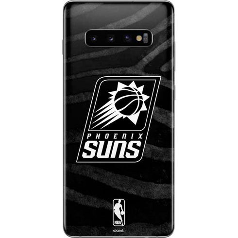 NBA Phoenix Suns Black Animal Print Galaxy S10 Plus Skin