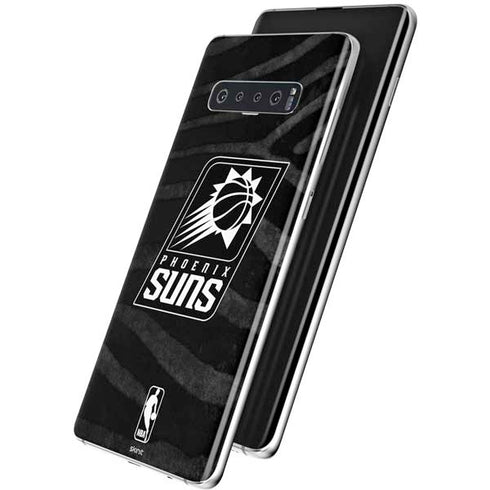 NBA Phoenix Suns Black Animal Print Galaxy S10 Plus Skin