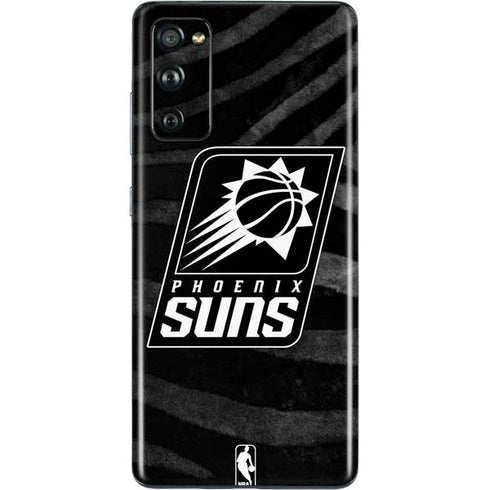 NBA Phoenix Suns Black Animal Print Galaxy S20 Fan Edition Skin