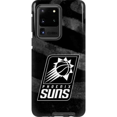 NBA Phoenix Suns Black Animal Print Galaxy S20 Ultra 5G Pro Case