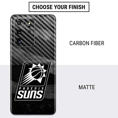NBA Phoenix Suns Black Animal Print Galaxy S20 Ultra 5G Skin
