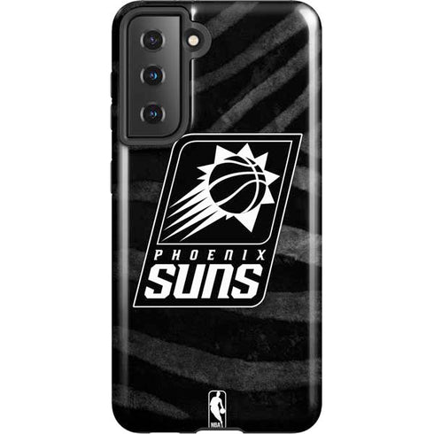 NBA Phoenix Suns Black Animal Print Galaxy S21 5G Pro Case