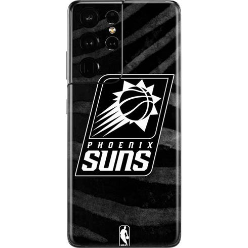 NBA Phoenix Suns Black Animal Print Galaxy S21 Ultra 5G Skin