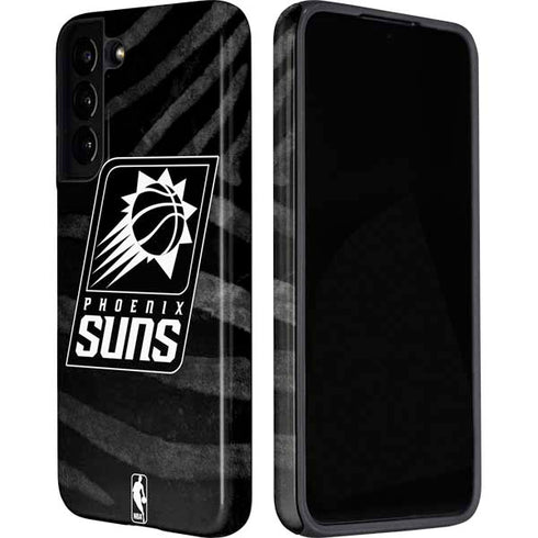 NBA Phoenix Suns Black Animal Print Galaxy S22 Plus Pro Case