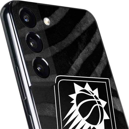 NBA Phoenix Suns Black Animal Print Galaxy S22 Skin