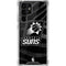 NBA Phoenix Suns Black Animal Print Galaxy S22 Ultra Clear Case