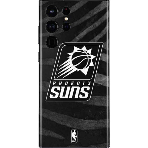 NBA Phoenix Suns Black Animal Print Galaxy S22 Ultra Skin