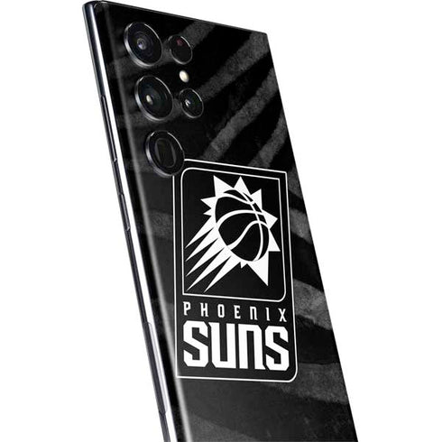 NBA Phoenix Suns Black Animal Print Galaxy S22 Ultra Skin