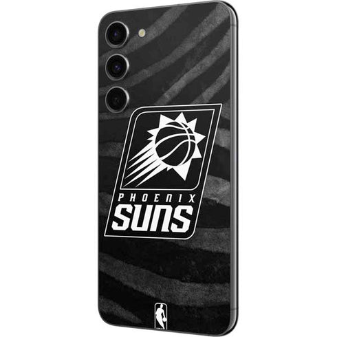 NBA Phoenix Suns Black Animal Print Galaxy S23 Plus Skin
