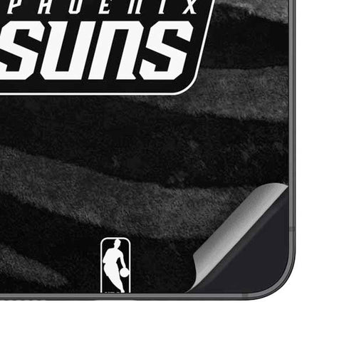 NBA Phoenix Suns Black Animal Print Galaxy S23 Plus Skin
