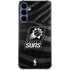 NBA Phoenix Suns Black Animal Print Galaxy S24 Clear Case