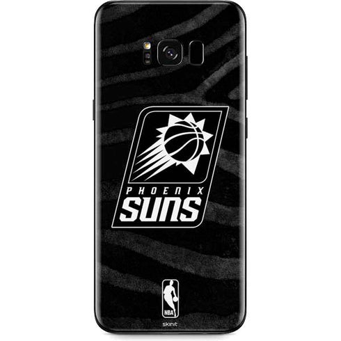NBA Phoenix Suns Black Animal Print Galaxy S8 Plus Skin