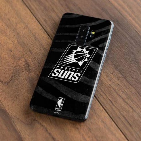 NBA Phoenix Suns Black Animal Print Galaxy S9 Plus Skin