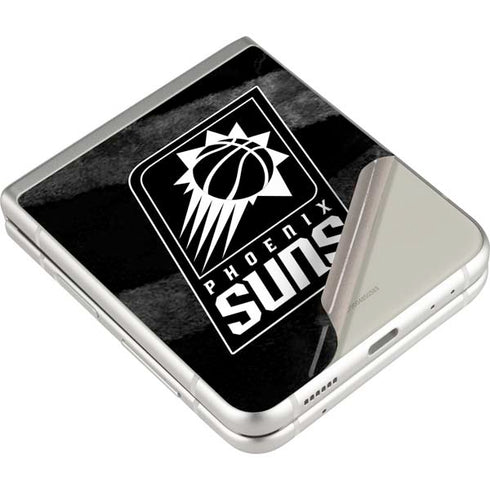 NBA Phoenix Suns Black Animal Print Galaxy Z Flip3 5G Skin