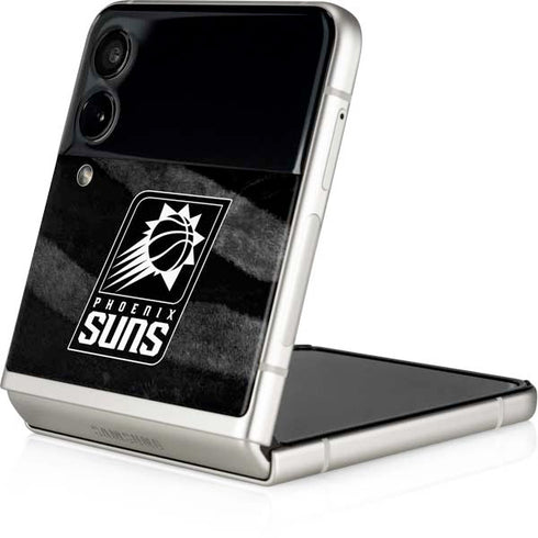 NBA Phoenix Suns Black Animal Print Galaxy Z Flip3 5G Skin