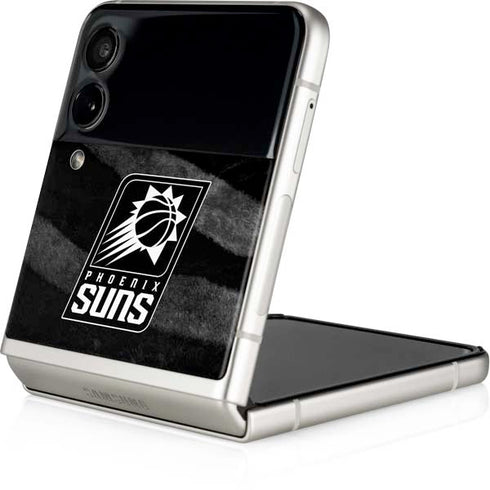 NBA Phoenix Suns Black Animal Print Galaxy Z Flip4 5G Skin