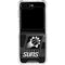 NBA Phoenix Suns Black Animal Print Galaxy Z Flip5 5G Clear Case