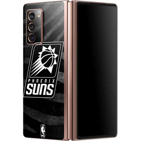 NBA Phoenix Suns Black Animal Print Galaxy Z Fold2 5G Skin