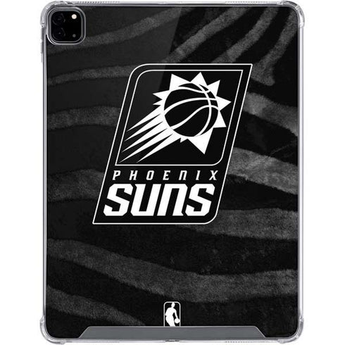 NBA Phoenix Suns Black Animal Print iPad Pro 12.9in (2020) Clear Case