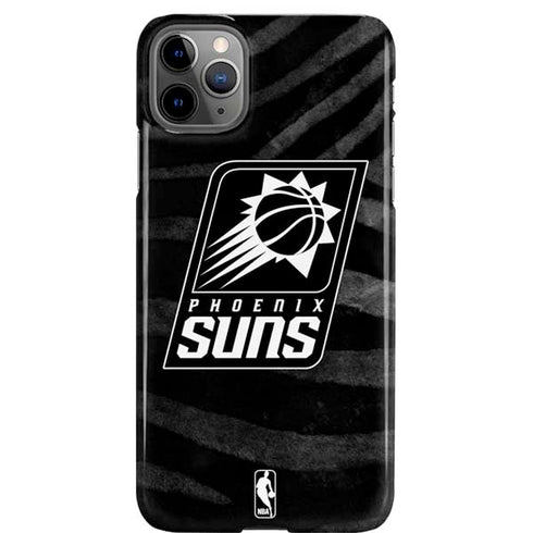 NBA Phoenix Suns Black Animal Print iPhone 11 Pro Max Lite Case