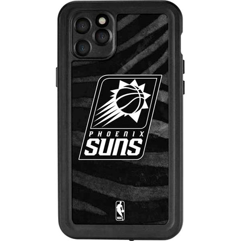 NBA Phoenix Suns Black Animal Print iPhone 11 Pro Max Waterproof Case