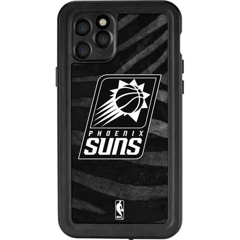 NBA Phoenix Suns Black Animal Print iPhone 11 Pro Waterproof Case
