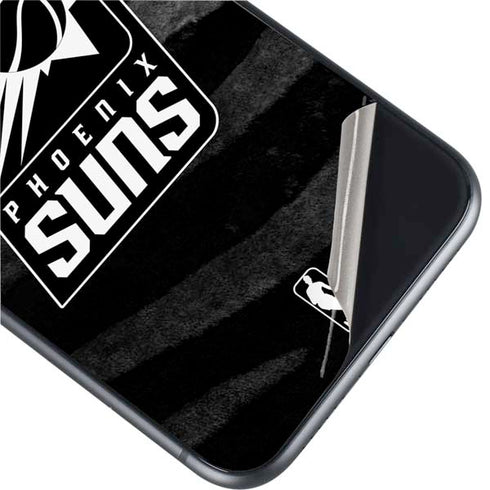 NBA Phoenix Suns Black Animal Print iPhone 11 Skin