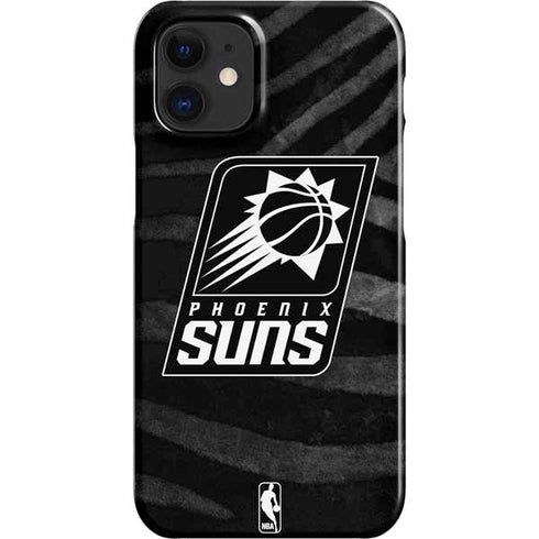 NBA Phoenix Suns Black Animal Print iPhone 12 Mini Lite Case