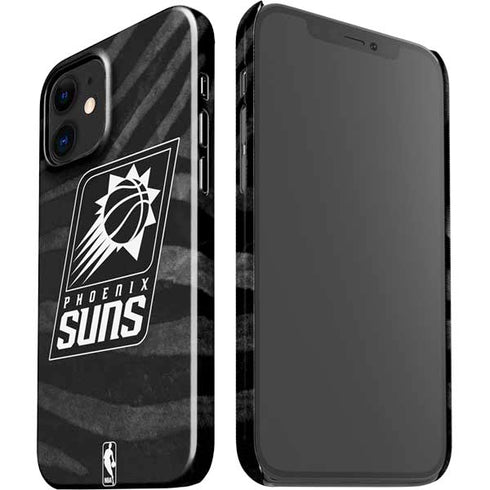 NBA Phoenix Suns Black Animal Print iPhone 12 Mini Lite Case